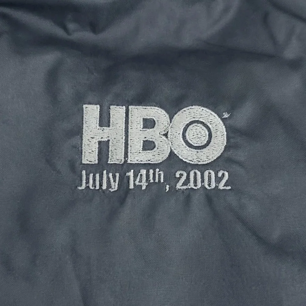 Robin Williams Live on Broadway HBO Crew Jacket L 2002 Roots Athletics Grey
